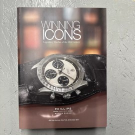 New Catalog PHILLIPS Catálogo  WINNING ICONS Legendary Watches of 20th Century
