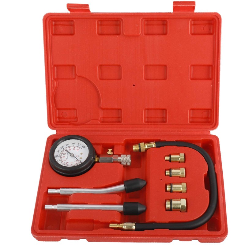 BOOMSTART Compression Tester Compression Tester Set Compression Gauge Car Motorcycle