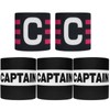 SurPse 5 Pcs Captains Armband, Sport Accessory for Football Soccer