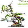 688-Piece Mechanical Animal Building Blocks for DIY Model Building –