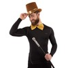 Tigerdoe Brown Top Hat and Bow Tie with Walking Scepter-