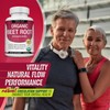 Organic Beet Root Powder Tablets - 2040mg Natural Nitric Oxide