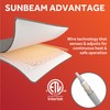 Sunbeam Premium Quilted Electric Heated Mattress Pad Twin 39" x