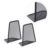 Operitacx Pack of 4 Iron Metal Frame Bookcase Book Folder