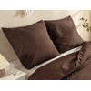 Amolavet Cushion Cover 80 x 80 cm, Brown, Set of