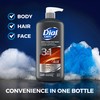 Dial Men 3 in 1 Body, Hair and Face Wash,