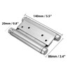 2 Pairs (4Pcs) of 5" Heavty Duty Stainless Steel Cafe