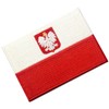 Poland Flag Embroidered Swallow Bird Emblem Polish Iron On Sew
