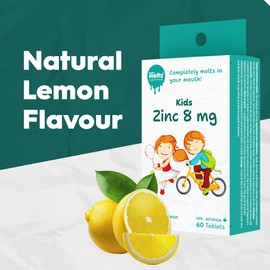 Kids Zinc 8 mg, 60 Melts - Quick Dissolving Tablets | Nutrameltz (2)