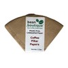Bean.boutique Coffee Filter Papers/Cones, Plastic Free, Compostable, Unbleached Paper, Biodegradable,