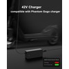 VHBW 42V Scooter Charger Compatible with Phantom Gogo Charger, Compatible