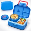 Bento Lunch Box 1283ML/ 43 oz with 391 ML/ 13