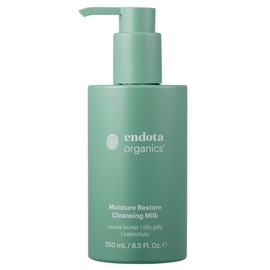 endota Organics Moisture Restore Cleansing Milk 250 ml, an all-natural cleansing milk that your skin will love drinking up.