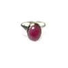 Ruby Sterling Silver 925 Gemstone Ring - Size 51 (16.2)