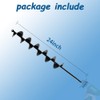 SORANGEUN Auger Drill Bit for Planting - 3 x 24