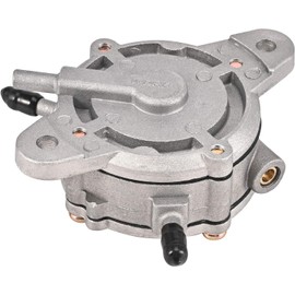 Trkimal Aluminium Petrol Pump Fuel Pump Gas Pump Motorcycle Scooter Vacuum Fuel Pump Range Extender Pump for GY6 50cc 125cc 150cc Moped Go Kart Quad ATV 250cc Scooter