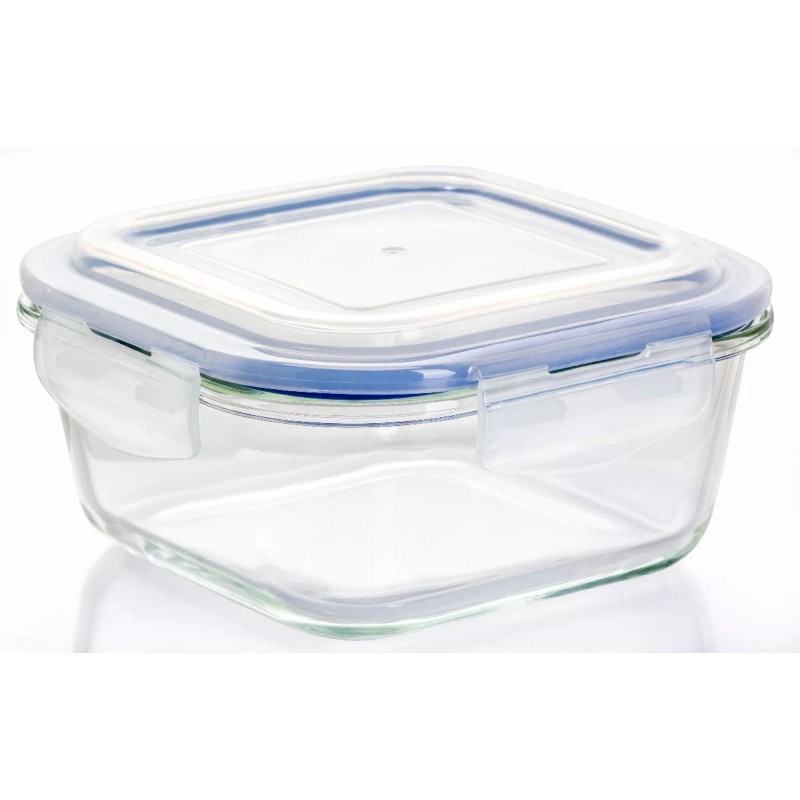 Anforama Recipiente Hermético Contenedor Cocina Comida 2 Piezas 800ml