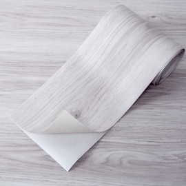 Art3d 15 Sq.ft Peel and Stick Floor Tiles, 10Pcs Luxury Vinyl Plank Flooring Wood Look, Adhesive and Waterproof Tile Sticker for Bedroom, Living Room, Kitchen, Dust Grey