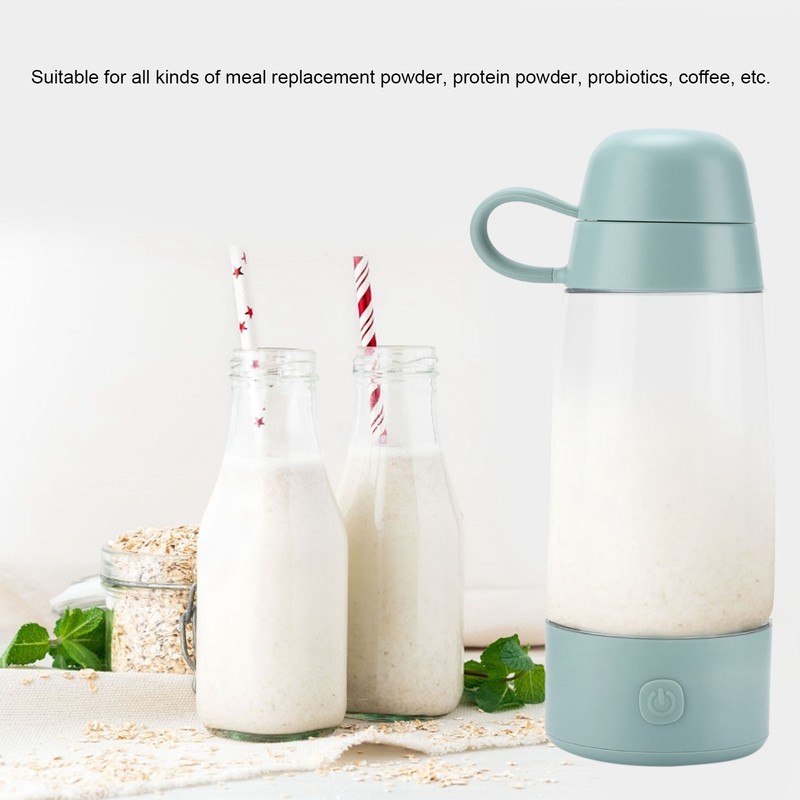 Electric Stirring Cup Portable Protein Powder Coffee Shaker Bottle for
