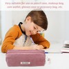 1 Piece Corduroy Pencil Case, 1 Piece Pencil Case Pendant,