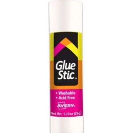 Avery NEW Avery Glue Sticks 1.27oz 6-Pack Adhesive Arts Crafts Washable