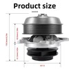 Blrack 2042162PE 2042162 Water Pump Fits for PACCAR/DAF MX-13 CF