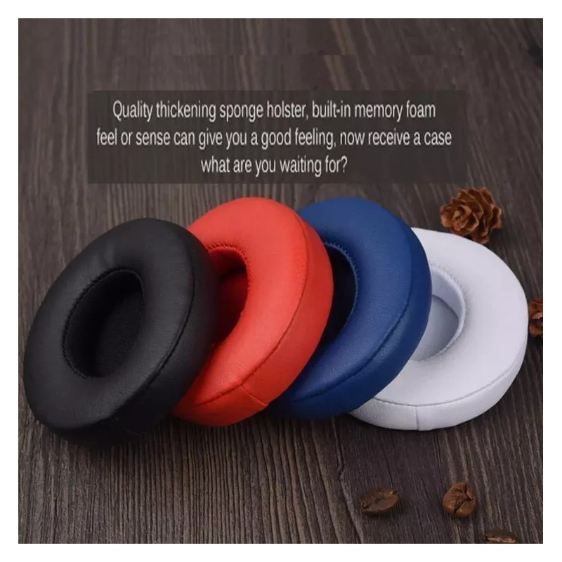 Beats Solo 2/3 Wireless/Wire Replacement Ear Pads Cushion For Beats