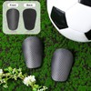 4pcs Mini Soccer Shin Guards, Dark Grey Extra Mini Football