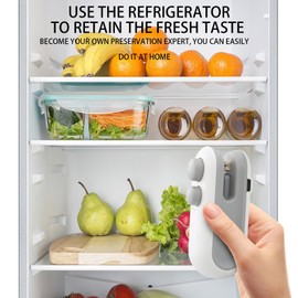 Package Sealer | Portable Household Bag Sealer Machine - Dual Functions Sealing Tool for Home, Travel, Apartment, and Dormitory Helves