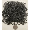 Unbranded 50 PCS SMALL BLACK RUBBER BANDS