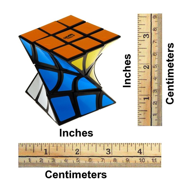 Calvin's Puzzles Eitan's Twist Cube - Black Body