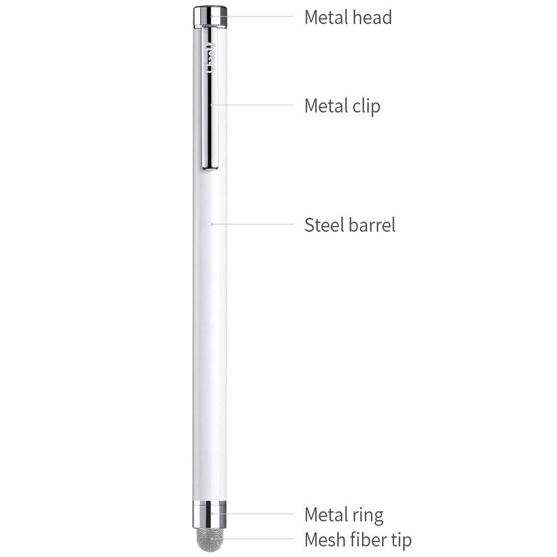 Stylus Pens for Touch Screens, ChaoQ 4 Pcs Mesh Fiber
