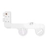 G1/2 Bidet Water Sprayer ABS Dual Nozzle Bathroom Toilet Bidet