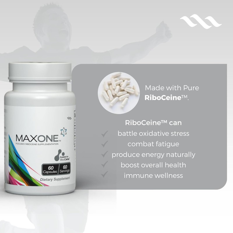 Max One, Focused Riboceine Supplementation, 60 Vegetable Capsules, 30 Servings