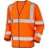 GA COMMUNICATIONS HIGH Visibility Reflective Safety Jacket Workwear Long Sleeve