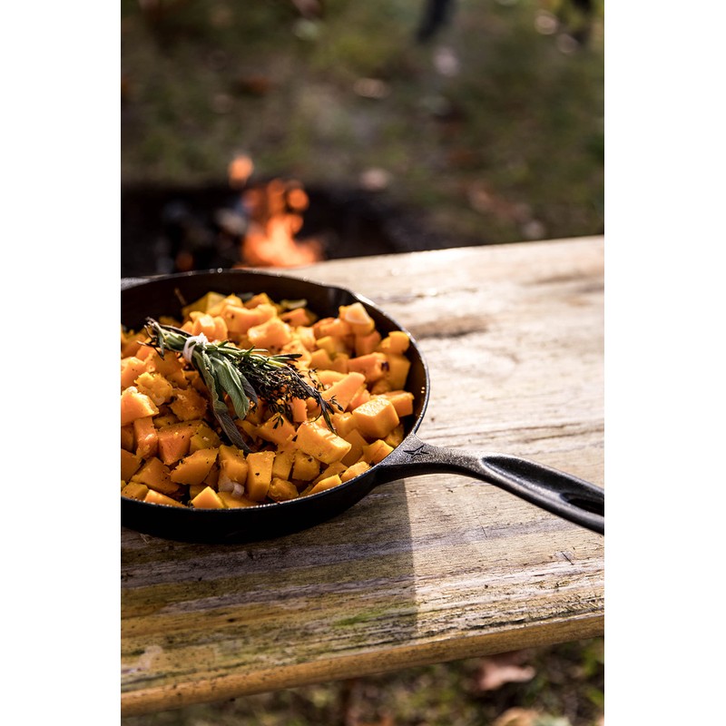 Barebones 12-Inch Cast Iron Skillet - Non Stick Frying Pans