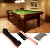 Wooden Billiards Pool Table and Rail Brush Set Nylon Bristles