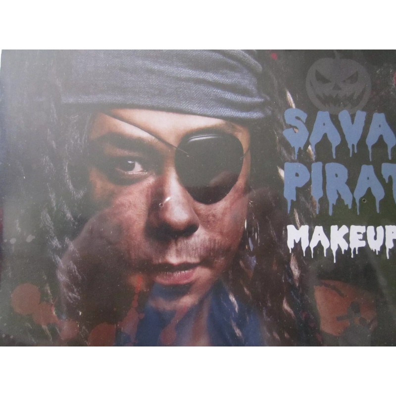 Face Art Savage Pirate Make up kits NEW