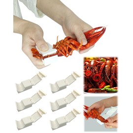 ATJUMP 6Pcs ATJUMP New Crawfish Peeler Tool, Crawfish Sheller Seafood Tool, Crawfish Shucker, Crayfish Quick Shelling Device, Convenient and Easy to Clean Essential Gadgets for Family Kitchen Picnics