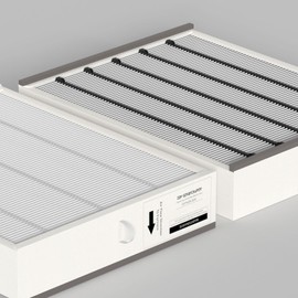 PGAPXCAR1625-A02 MERV-16 Furance Air Filter Replacement Compatible with Bryant/Carrier AGAPXCAR1625-A02 PGAPAXX1625, 16x25x3 Inches PGAPXCAR1625 Filter, Pack of 2