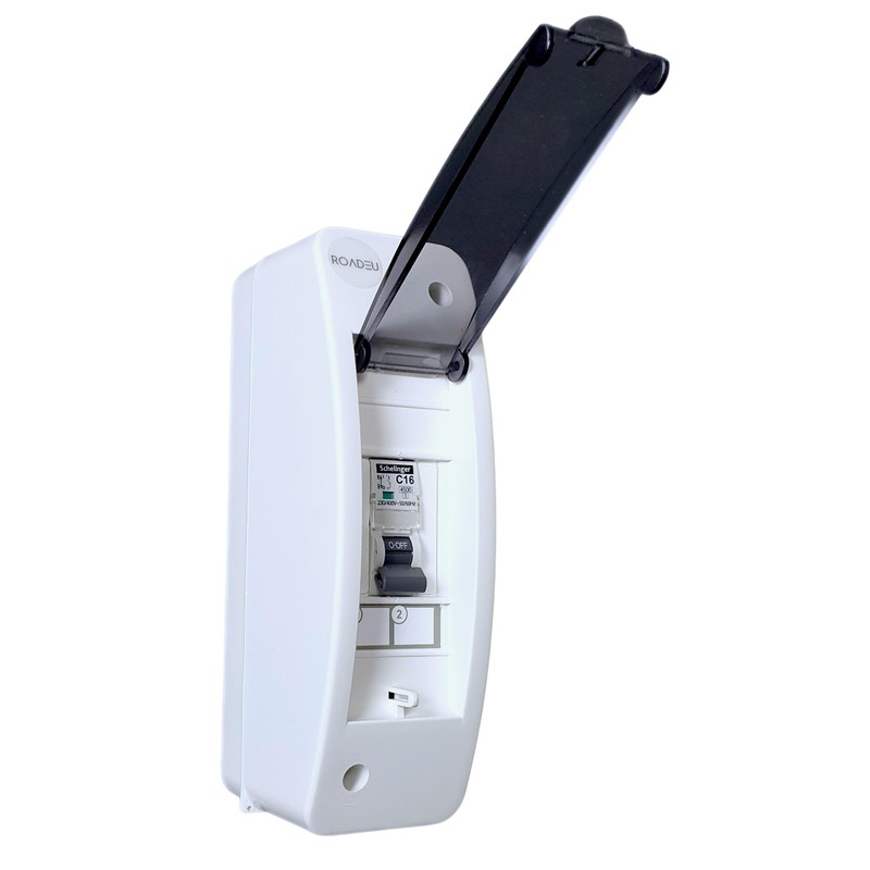 RoadEu - Circuit Breaker, Power Distributor C16A 1P 230V -