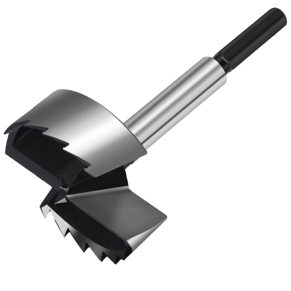 NIBBLAX 3-1/8 Inch Forstner Drill Bit for Woodworking, 3-1/8" Forstner