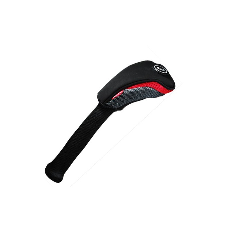 LEZAX TOHC-6222 RD TEE-OFF Headcover for FW (with Patch) Red