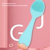 Facial Cleansing Brush Multifunctional Portable Electric Silicone Face Scrubber for