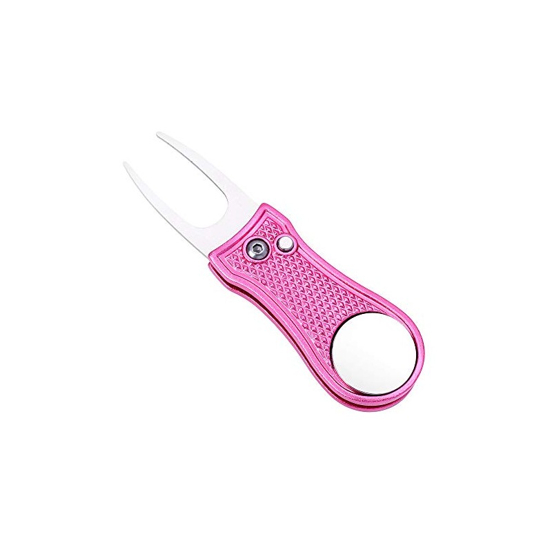 Mile High Life All Metal Foldable Golf Divot Tool with