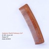 HealthAndYoga(TM) Handcrafted Neem Wood Comb - Anti Dandruff, Non-Static and