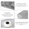 Miorkly Placemats and Coasters Sets of 4 Silver Grey Christmas