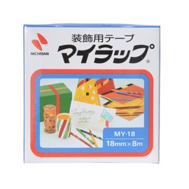 Nichiban My Wrap MY-18 Silver, 0.7 inches (18.0 mm) x 3.2 ft (8.0 m)