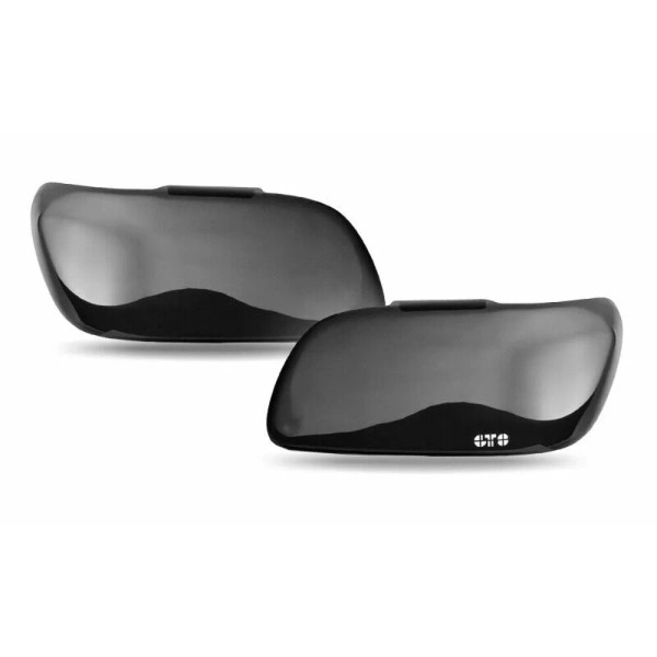 GT Styling 2pc Front Headlight Covers-Smoke; GT0325S
