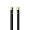 NECABLES 2Pack 6 Inch Short RJ9 Cable 4P4C Phone Cord
